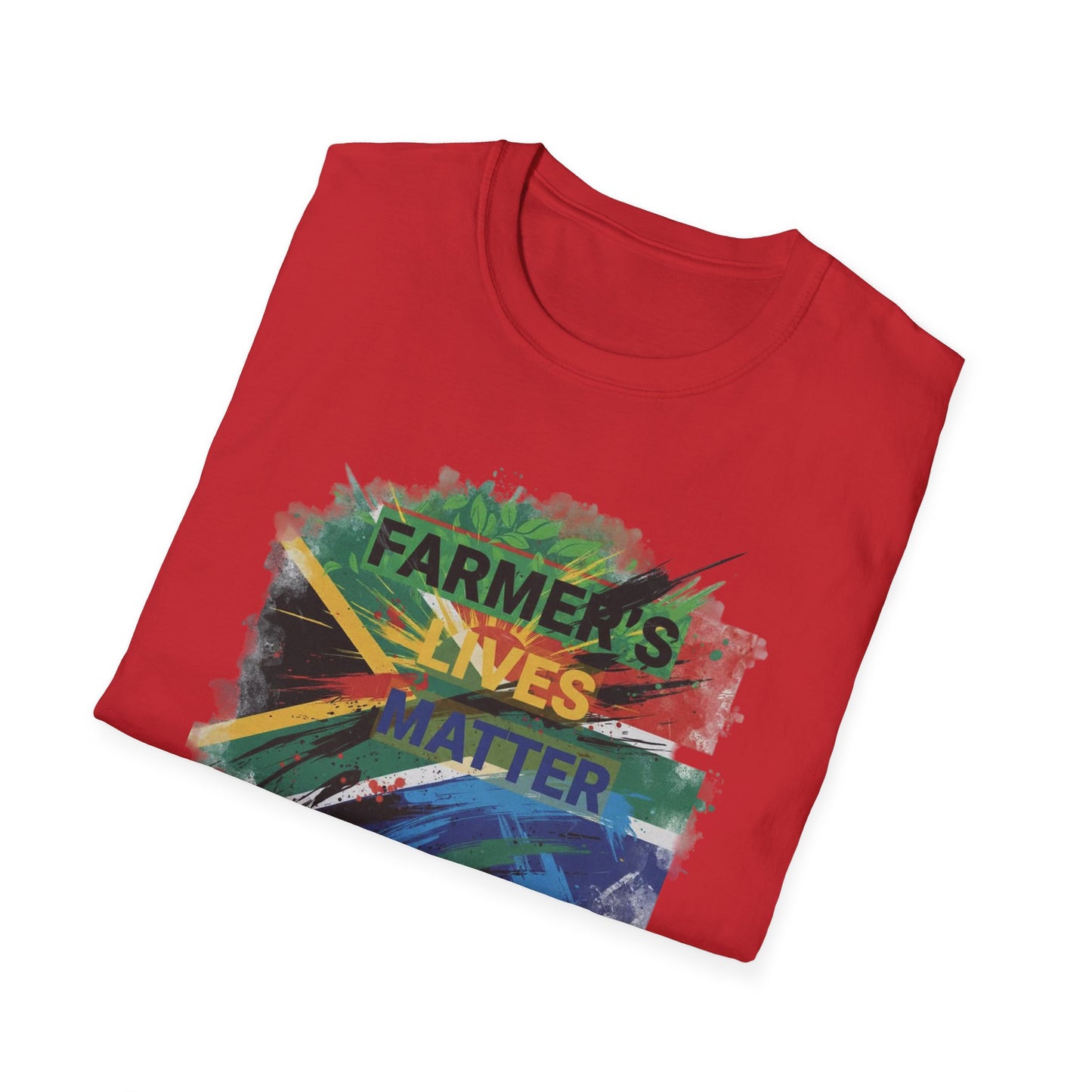 Farmers Lives Matter T Shirt Proud Farmer Support Tee