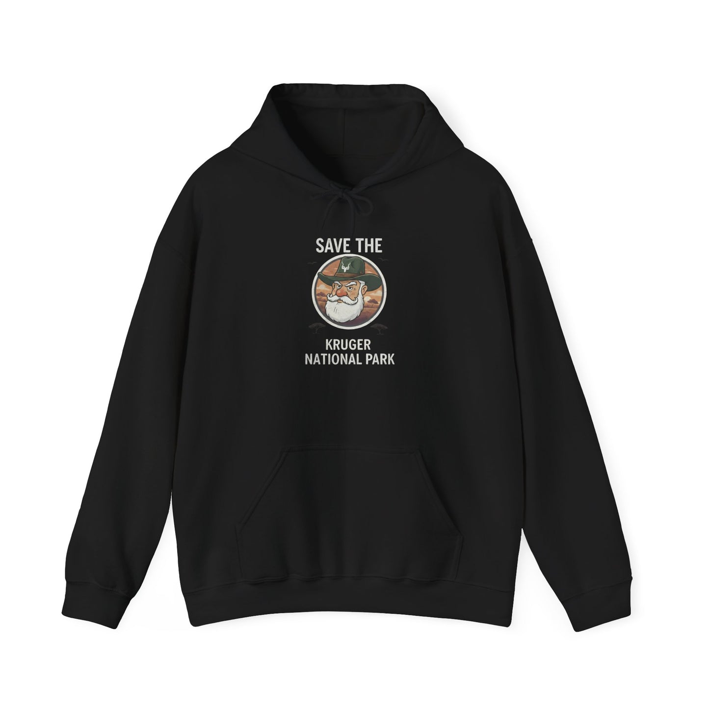 Hoodie — "Save the Foxes" National Park Vintage Fox Rescue Design