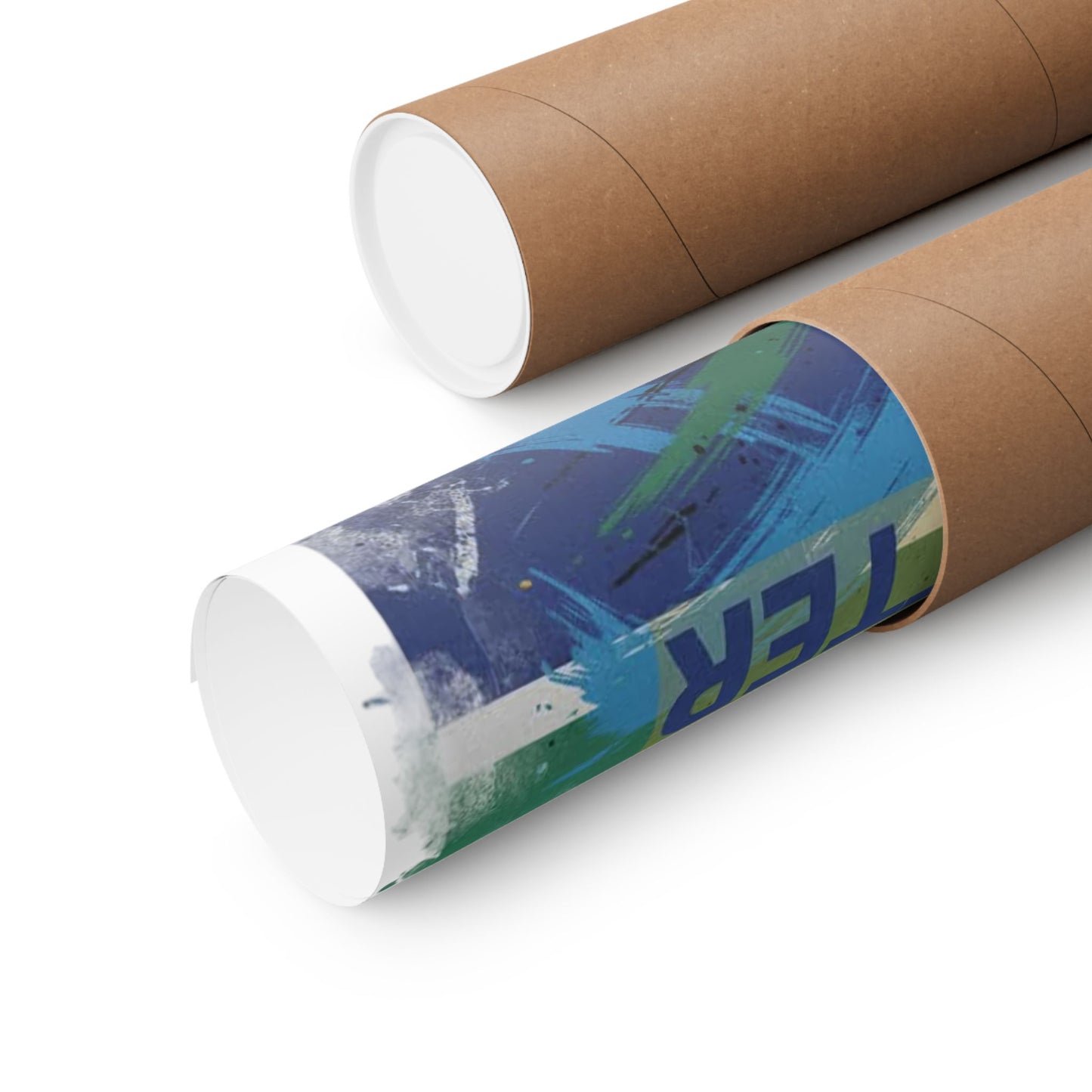 Farmers Lives Matter Poster | Matte Vertical Wall Art, South Africa Flag Grunge