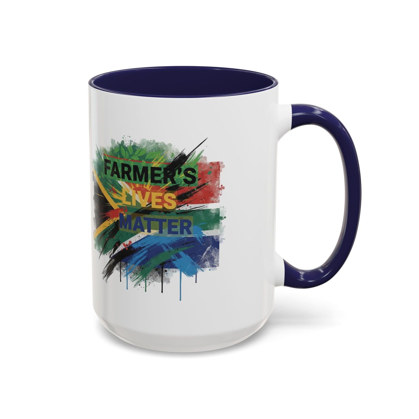 Farmer's Lives Matter Mug | Accent Coffee Mug, 11/15oz