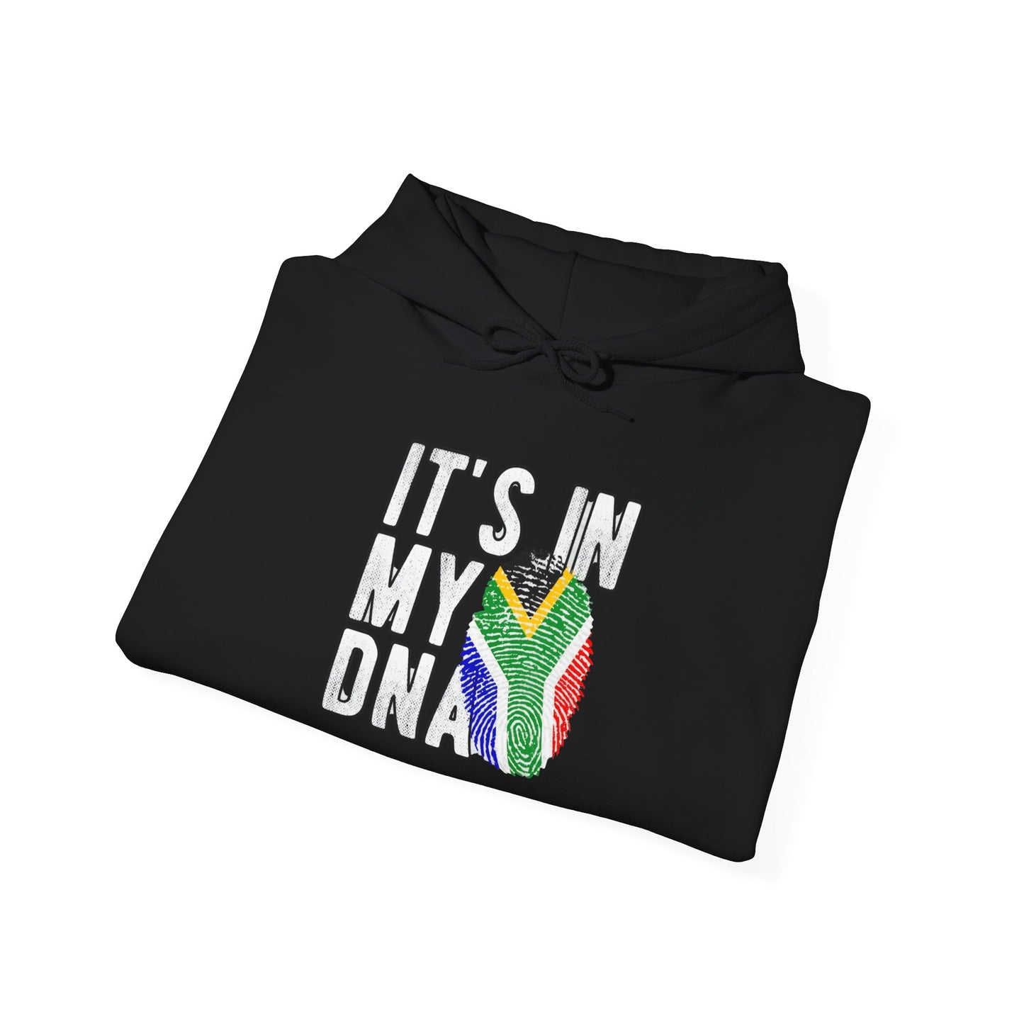 Hoodie  It's In My DNA South Africa Flag Graphic Hoodie