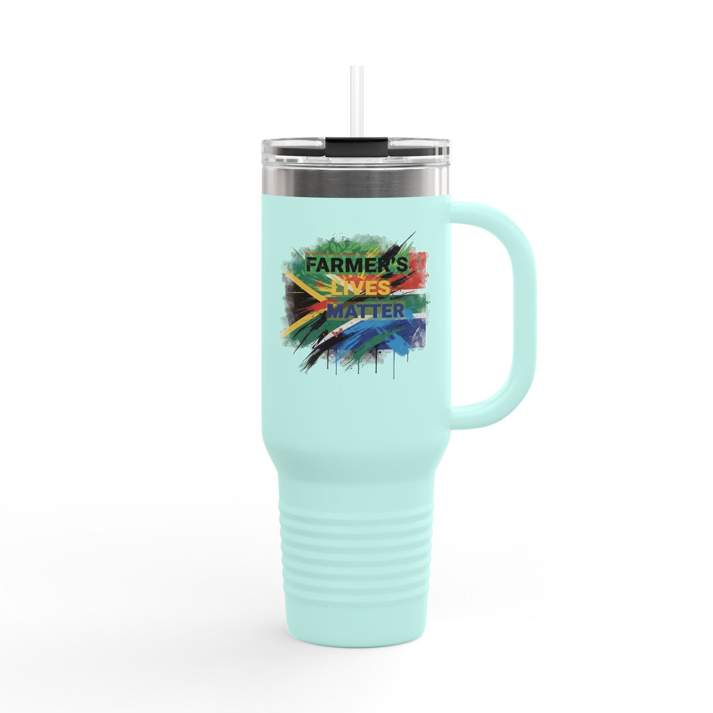 Farmers Lives Matter Insulated Travel Mug | 40oz