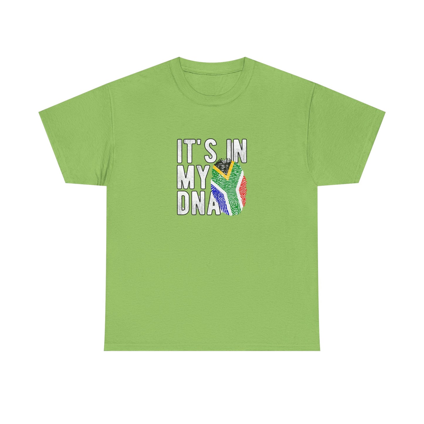 It's In My DNA T Shirt South African Flag Pride Tee