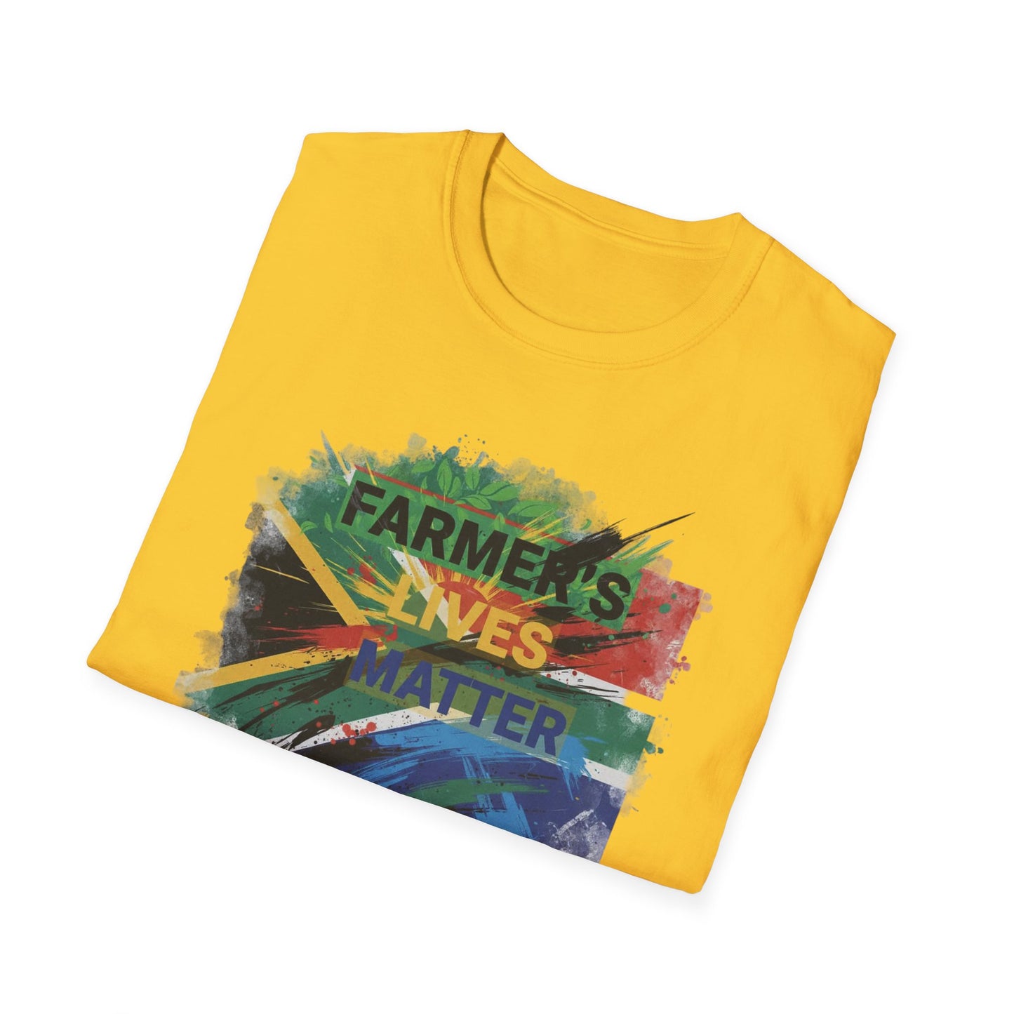 Farmers Lives Matter T Shirt Proud Farmer Support Tee