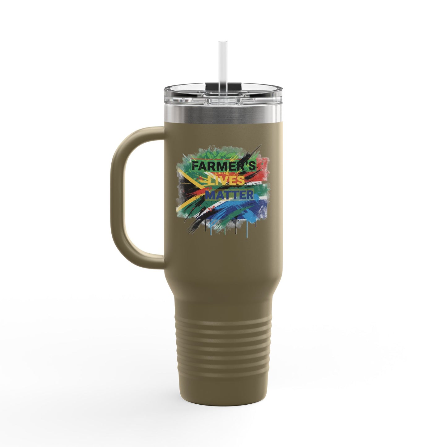 Farmers Lives Matter Insulated Travel Mug | 40oz