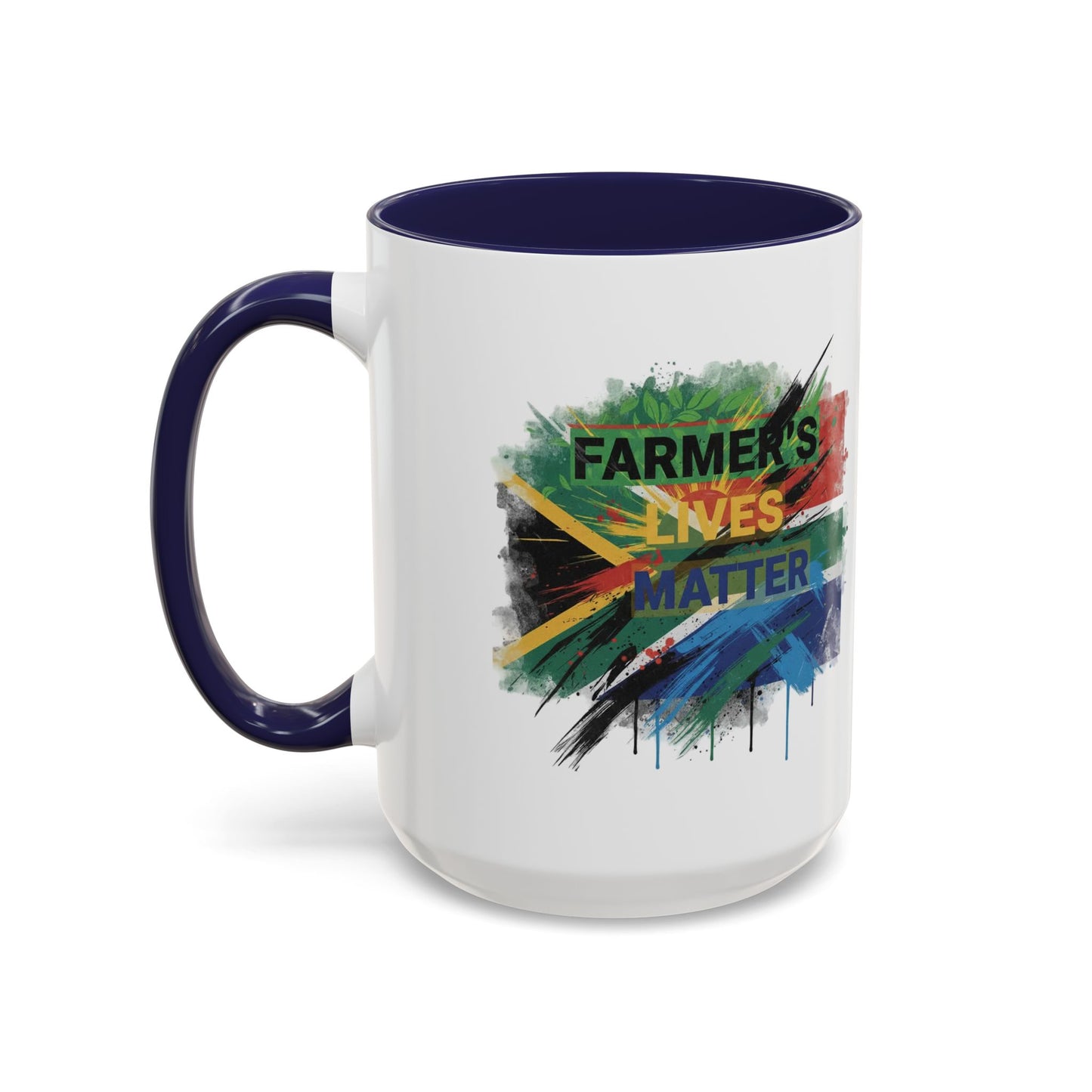 Farmer's Lives Matter Mug | Accent Coffee Mug, 11/15oz