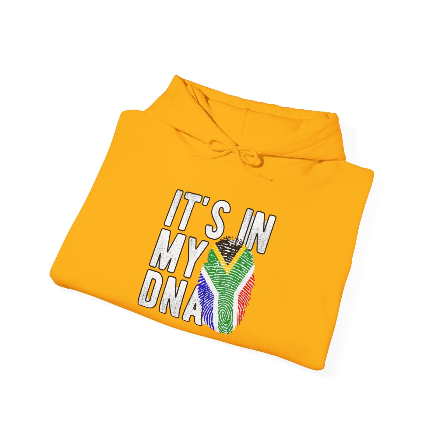 Hoodie  It's In My DNA South Africa Flag Graphic Hoodie