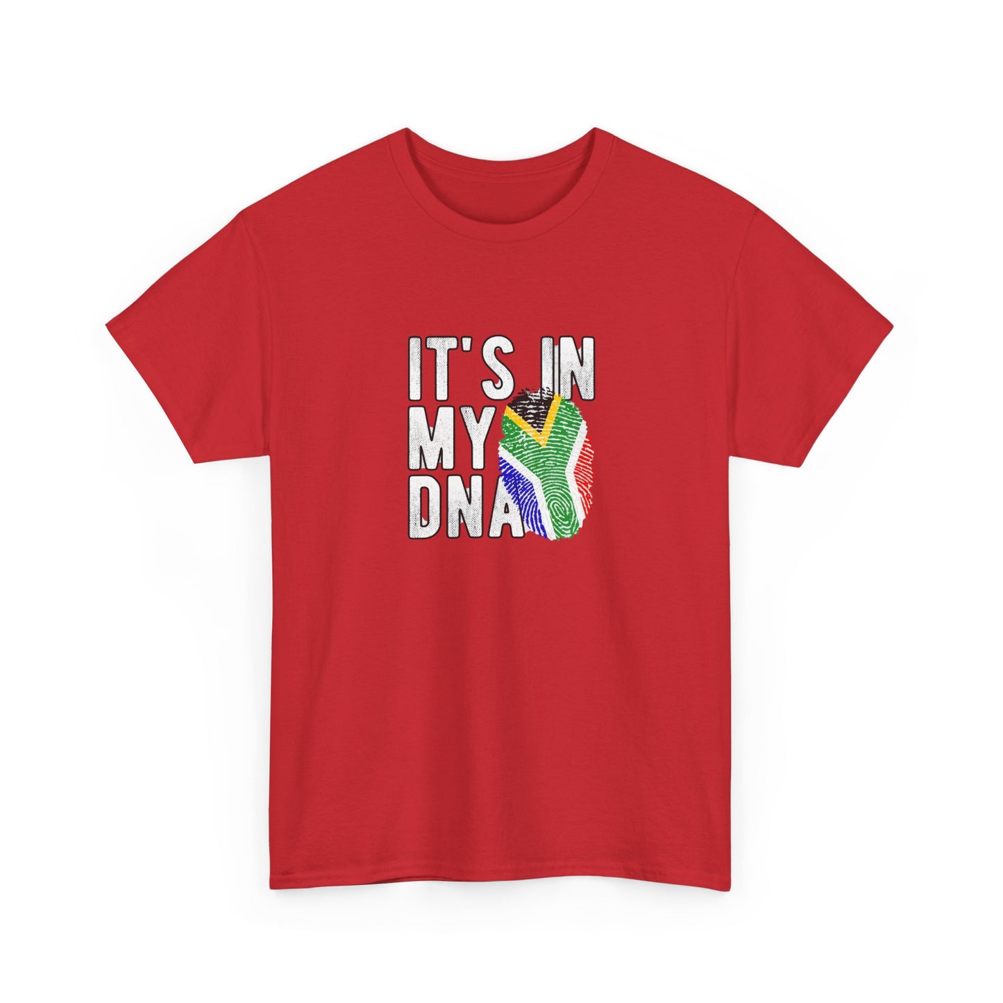 It's In My DNA T Shirt South African Flag Pride Tee
