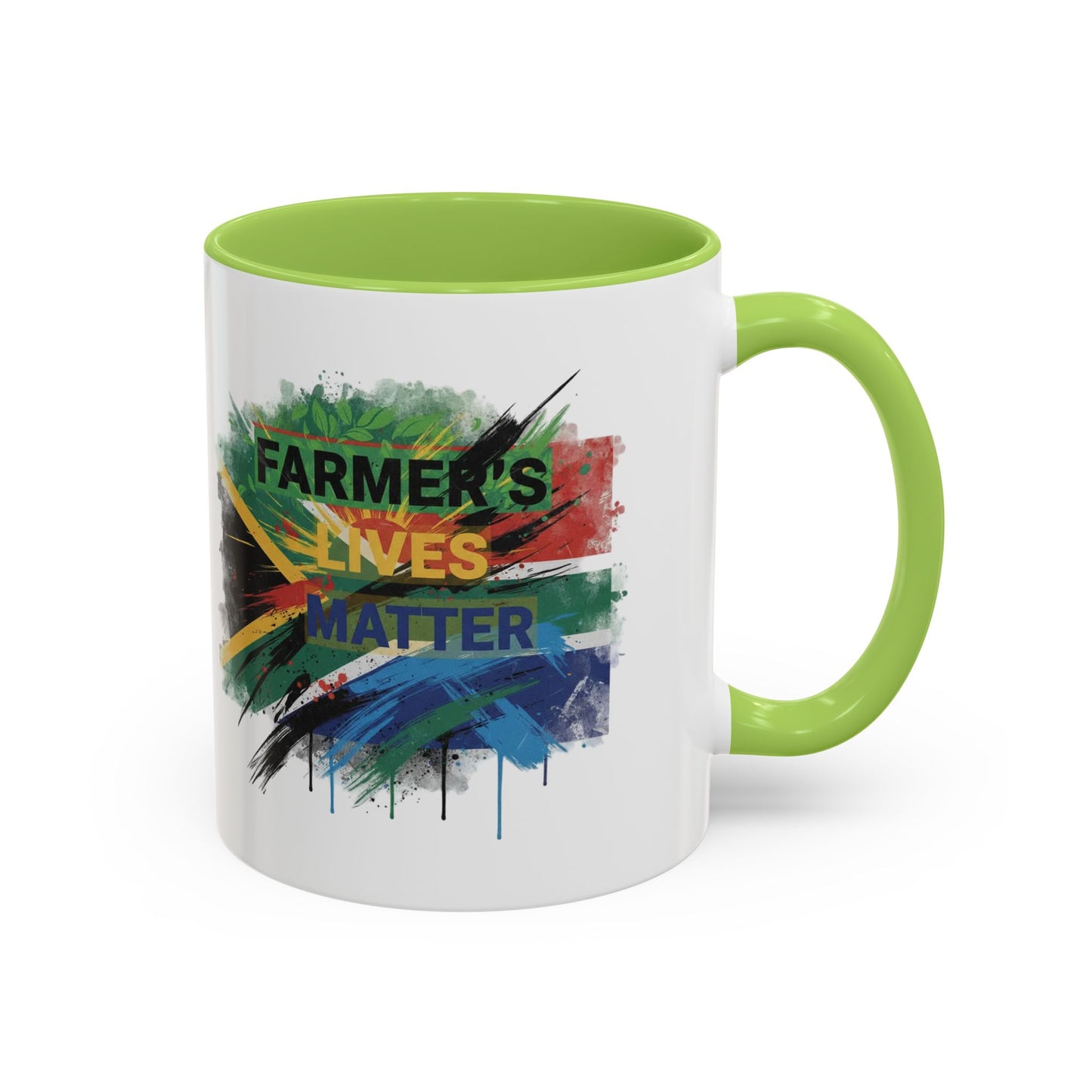 Farmer's Lives Matter Mug | Accent Coffee Mug, 11/15oz