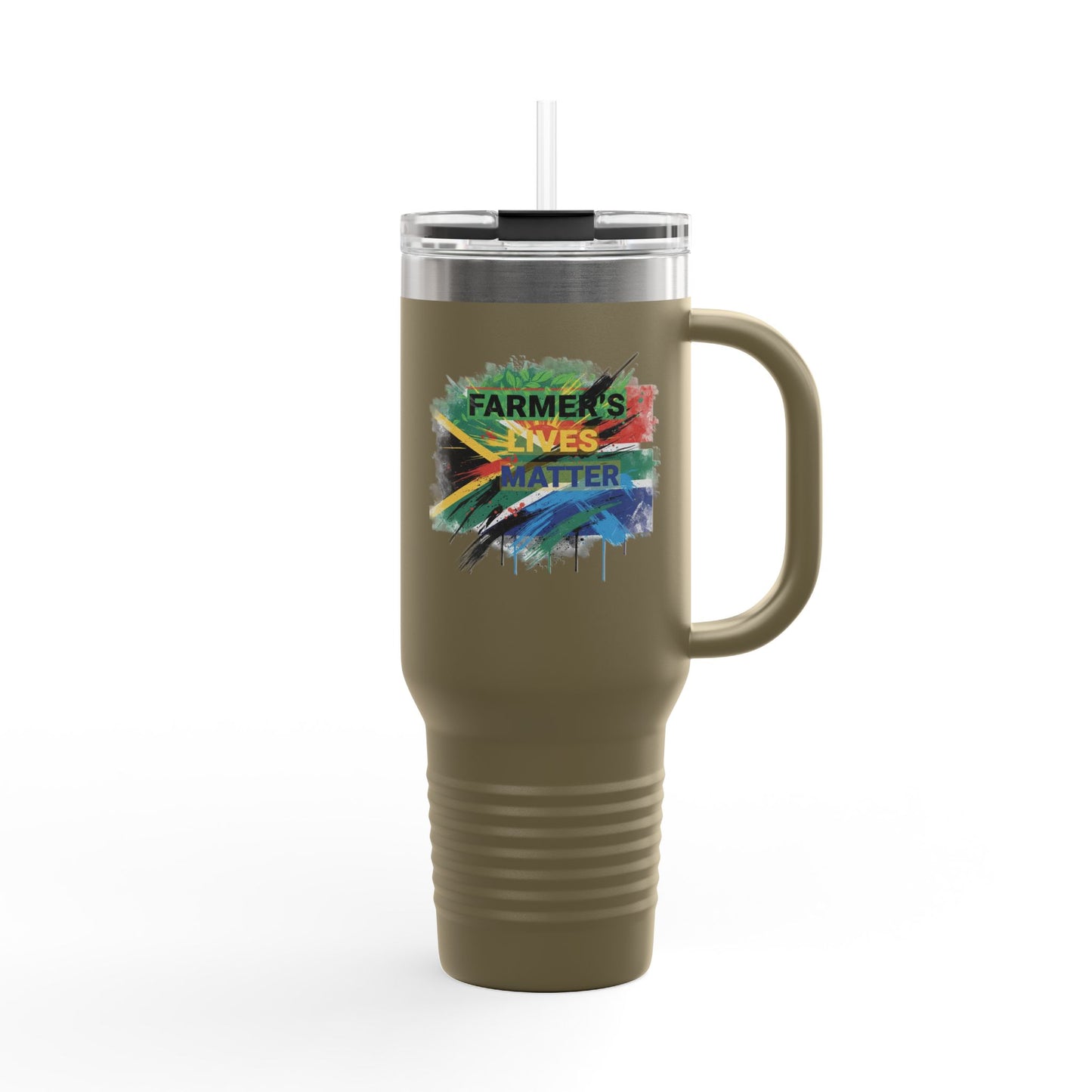 Farmers Lives Matter Insulated Travel Mug | 40oz