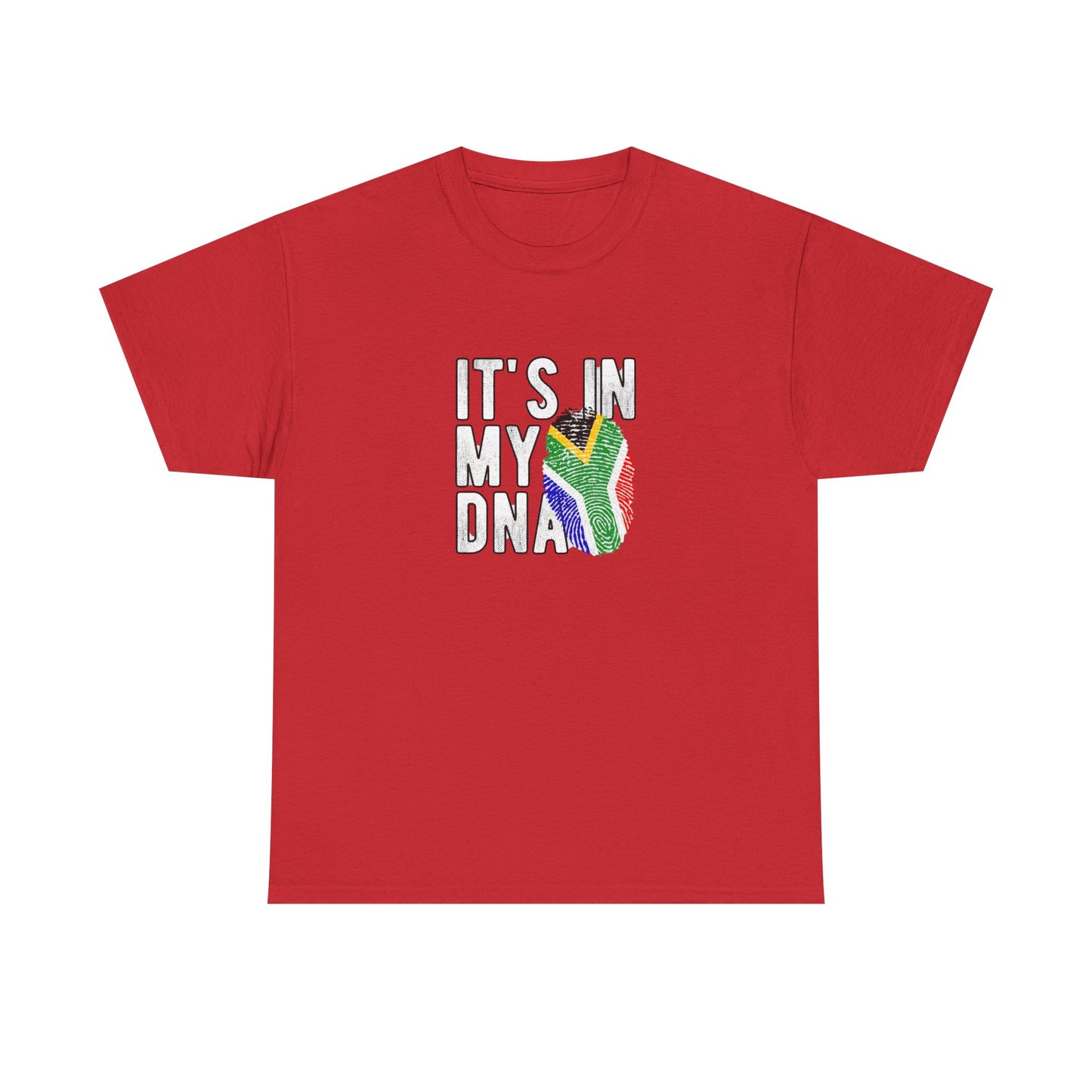 It's In My DNA T Shirt South African Flag Pride Tee