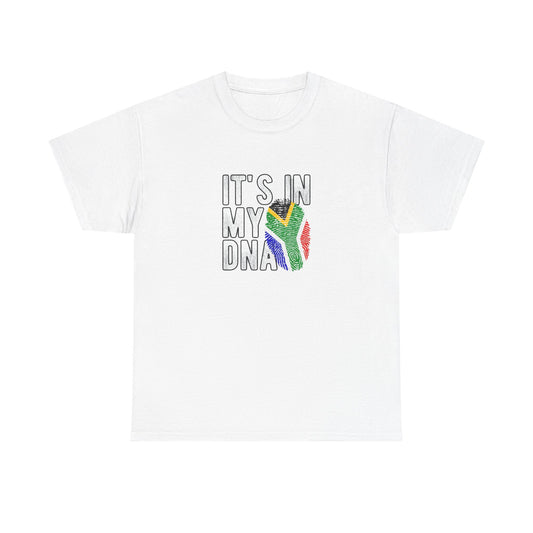 It's In My DNA T Shirt South African Flag Pride Tee