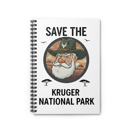 Notebook — "Save the Kruger National Park" Conservation Journal