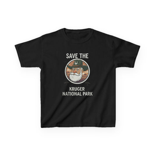 Kids T-Shirt — "Save the Kruger National Park" Ranger Graphic